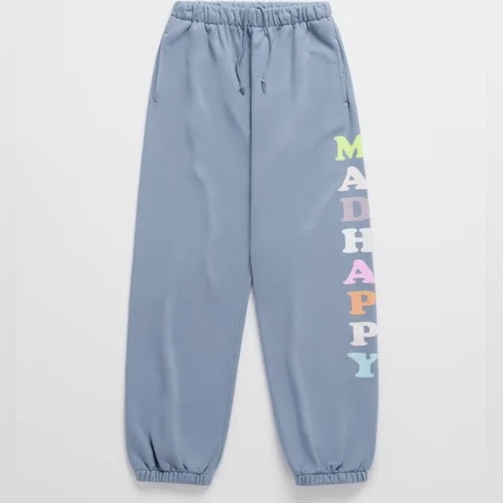 NWOT MadHappy French Terry Sweatpants - Frost - S